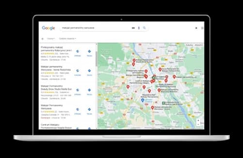 Pozycjonowanie wizytówki Google Maps